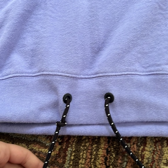 Purple cropped Pink hoodie size XS barely worn - Picture 4 of 5